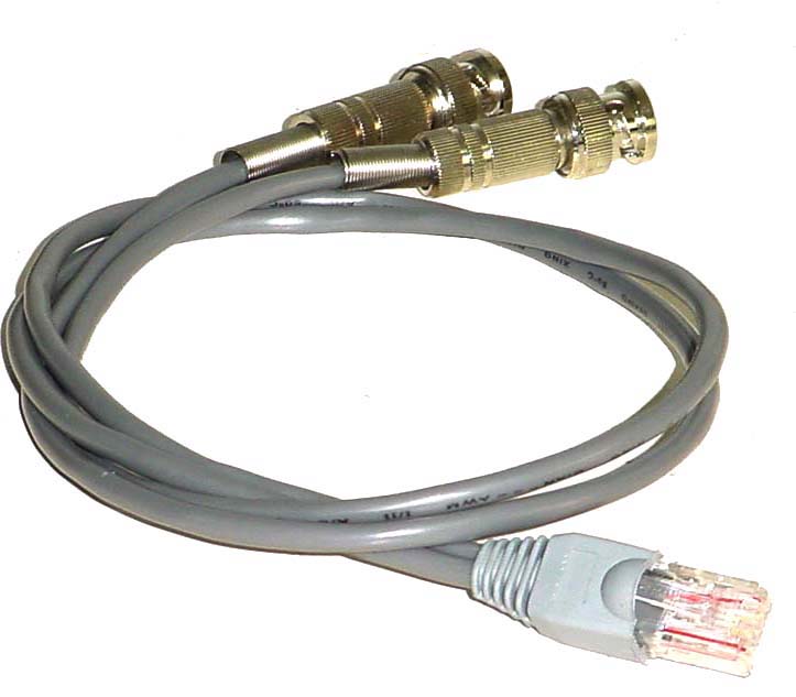 RJ45-BNC轉(zhuǎn)換線纜